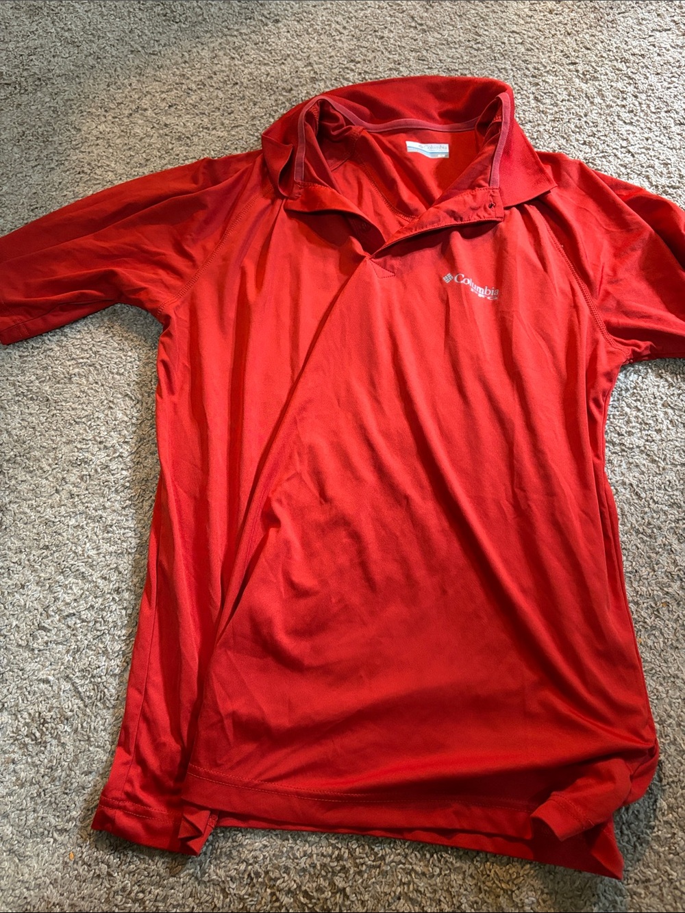 Columbia Red Kids Performance Polo